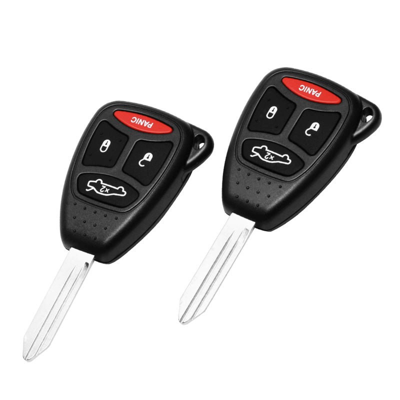 VOFONO Keyless Entry Remote Key Fob Fits for 05-07 Chrysler 300, 07-09 Chrysler Aspen, 06-07 Dodge Charger, 07-09 Dodge Durango, 06-07 Jeep Commander, 05-07 Jeep Cherokee (KOBDT04A OHT692427AA) - Image 5